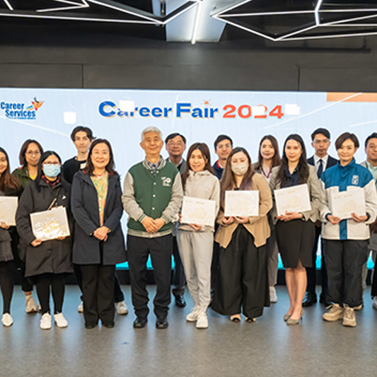 Over 100 companies provide employment info and opportunities at HKSYU Career Fair 2024